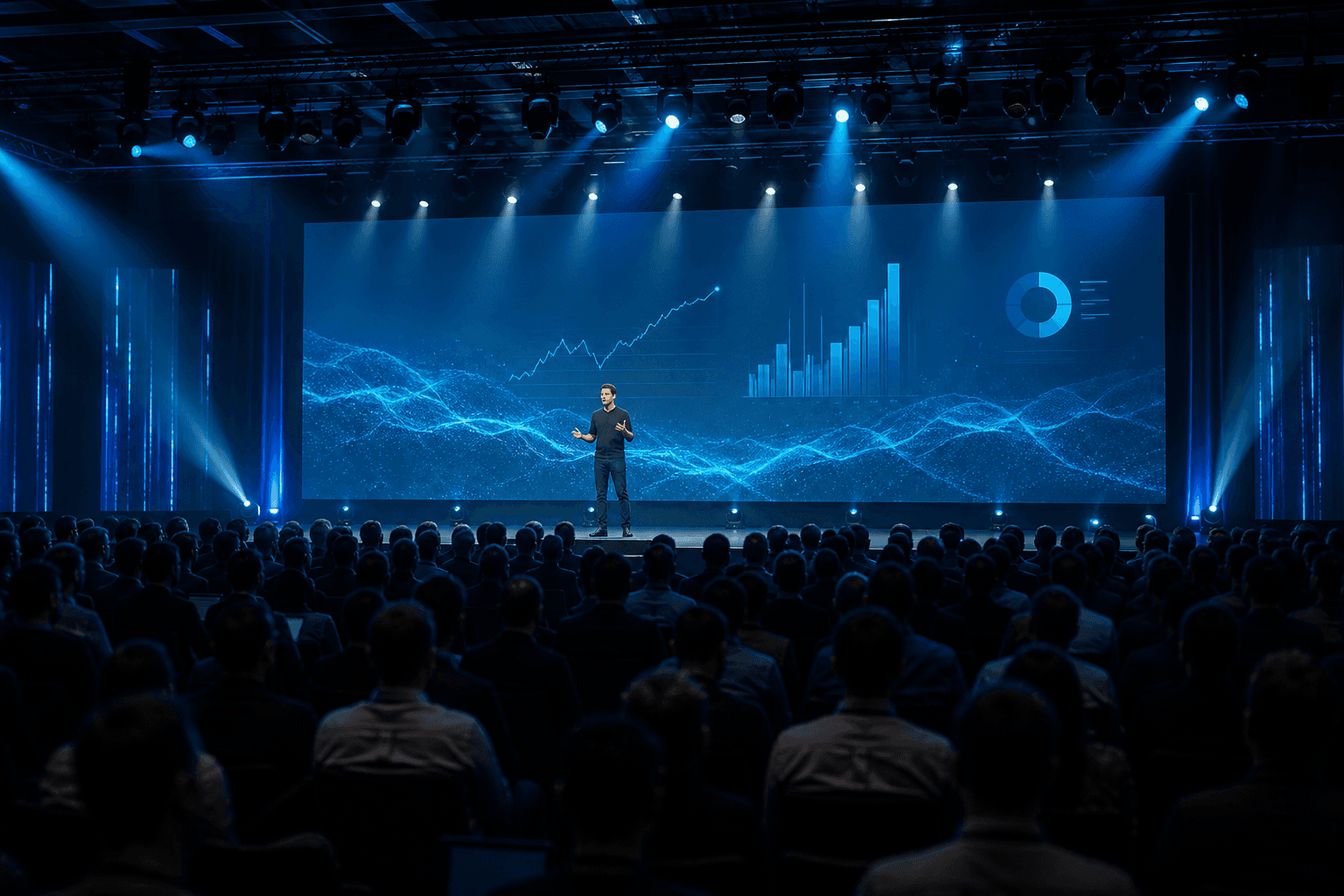 Startup World Cup regional pitch stage